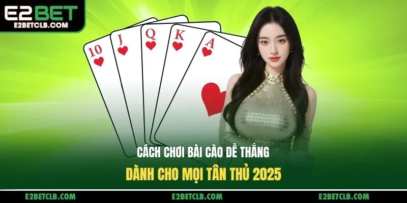 Cách chơi bài cào